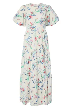 Sale YAS neena Ss Ankle Dress Pb 4807831 Birch Neena Aop