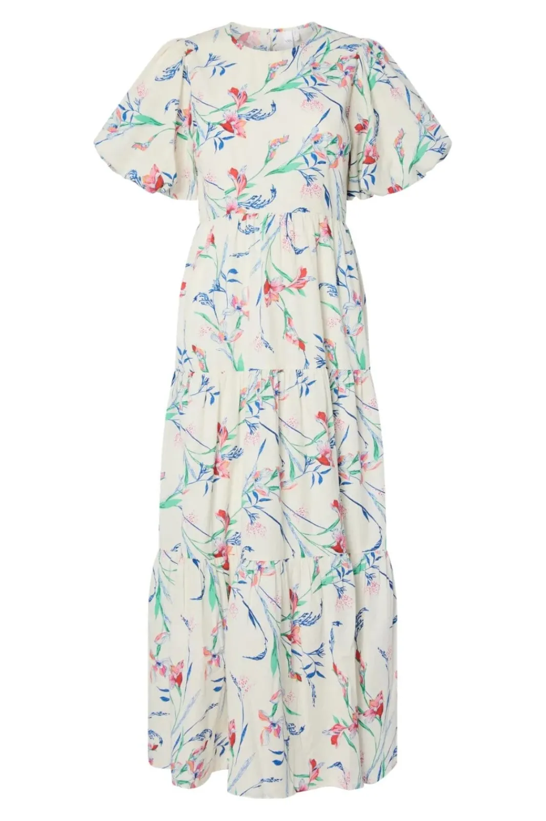 Sale YAS neena Ss Ankle Dress Pb 4807831 Birch Neena Aop