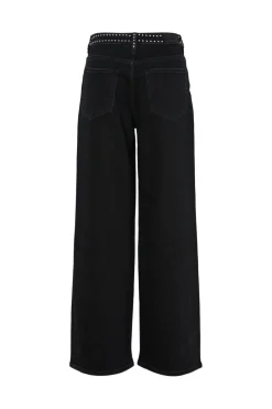 Outlet YAS noelle Studded Jeans 4931525 Dark Grey Denim