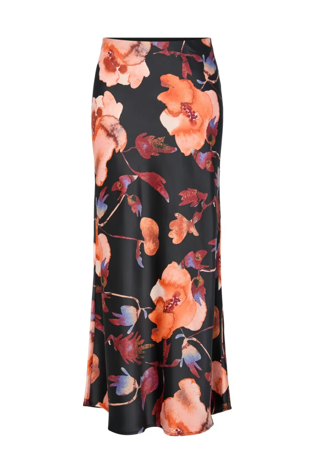Clearance YAS pella Maxi Skirt 4964043 Black Pilana