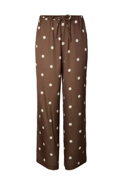 Online YAS pella Pant 5084732 Pinecone Ecru Dots