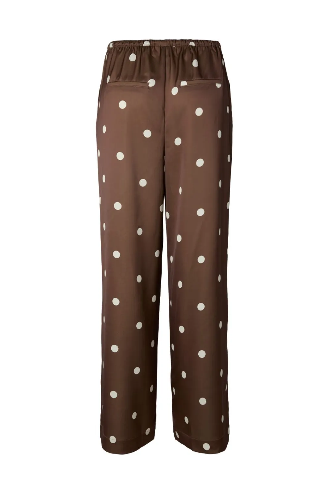 Online YAS pella Pant 5084732 Pinecone Ecru Dots