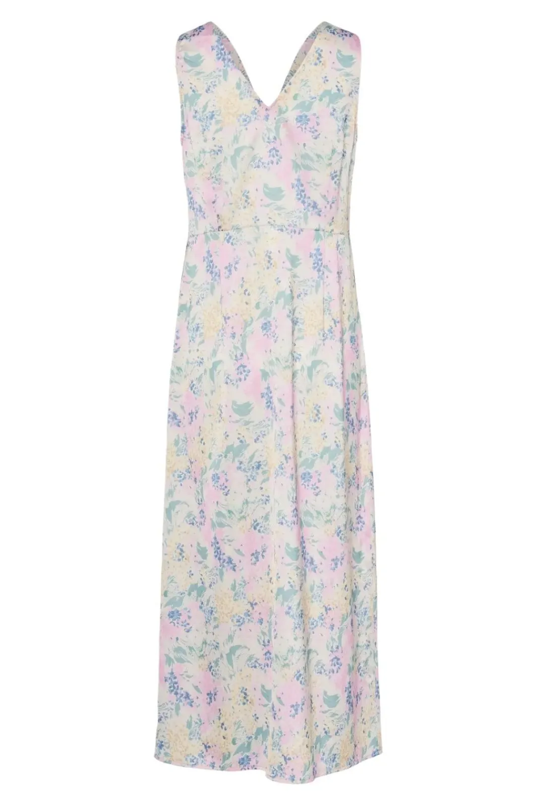 Outlet YAS pella Sl Long Dress 4851067 Gardenia Dottea Print