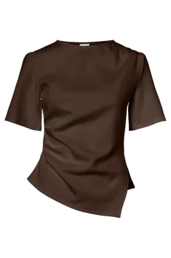 Discount YAS pina 2/4 Tee 5090996 Chocolate Brown
