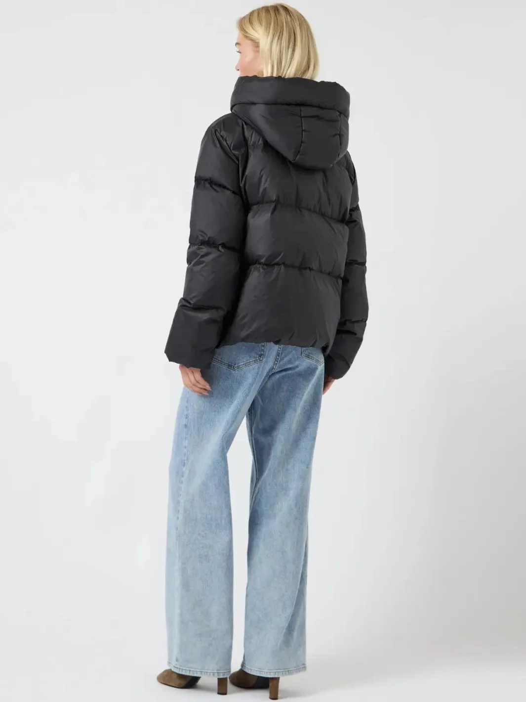 Hot YAS poppel Down Blend Jacket 4872556 Black