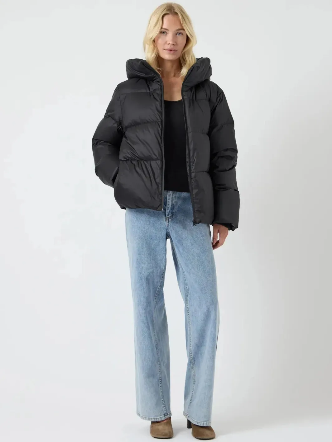 Hot YAS poppel Down Blend Jacket 4872556 Black