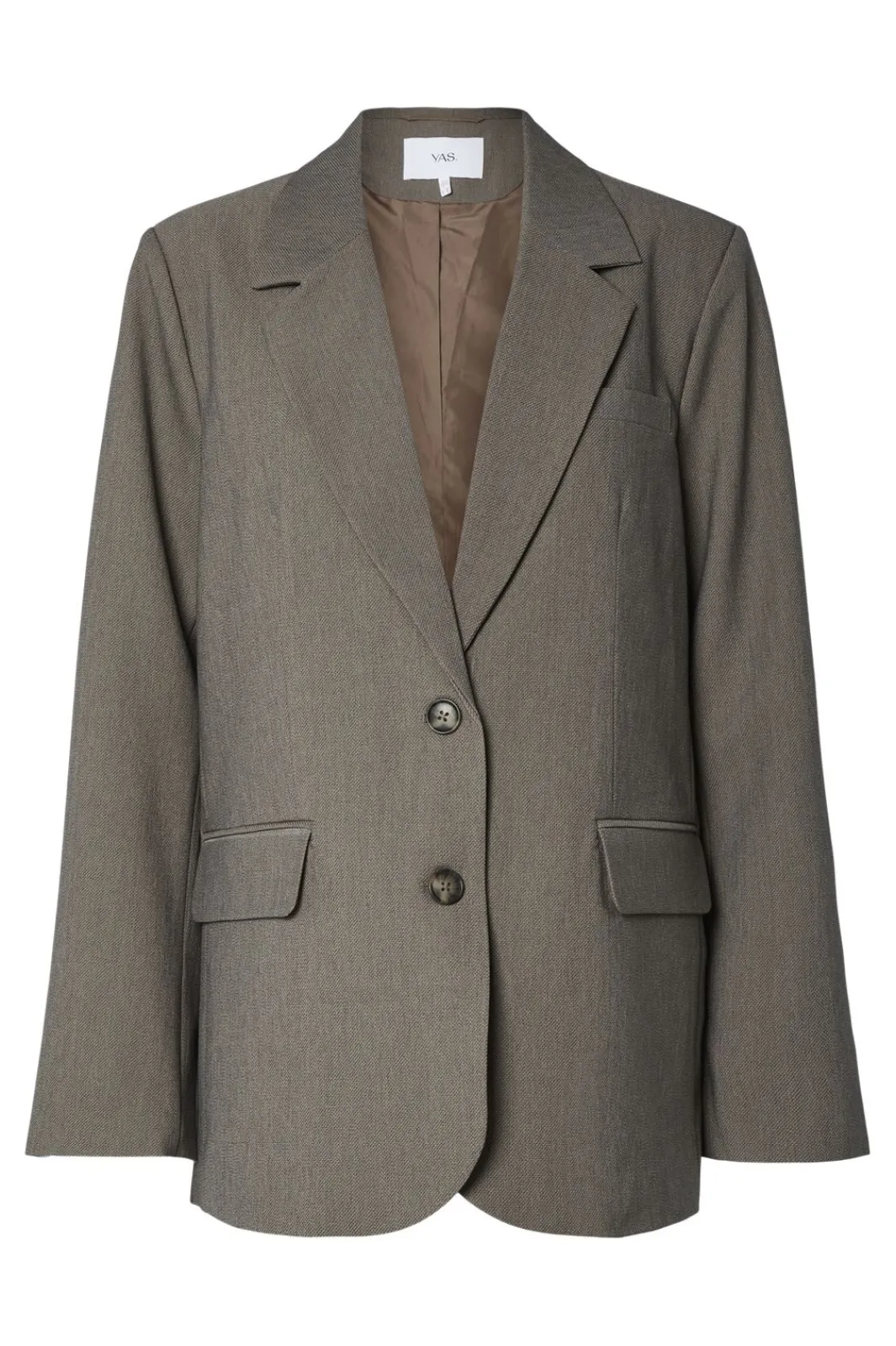 New YAS reemaj Ls Blazer 4794973 Grey Melange