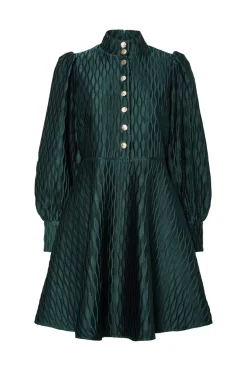 Discount YAS ripple Ls Dress 4841719 Ponderosa Pine