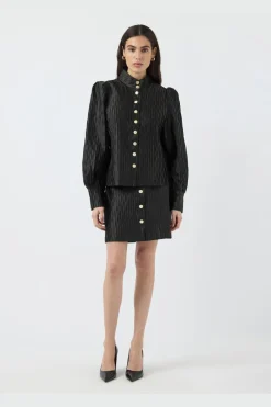 Online YAS ripple Ls Shirt 4608468 Black