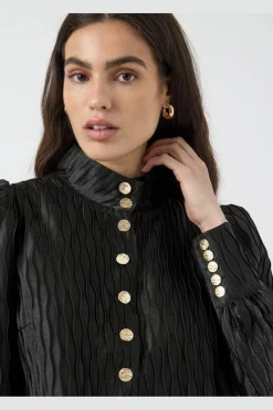Online YAS ripple Ls Shirt 4608468 Black