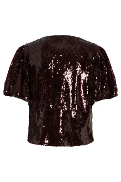 Discount YAS royalina 2/4 Sequin Top 4862794 Port Royale W Sequins