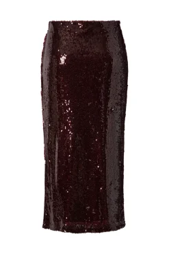 Best YAS royalina Hmw Sequin Ankle Skirt -Show 4845878 Port Royale W Sequins