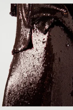 Best YAS royalina Hmw Sequin Ankle Skirt -Show 4845878 Port Royale W Sequins
