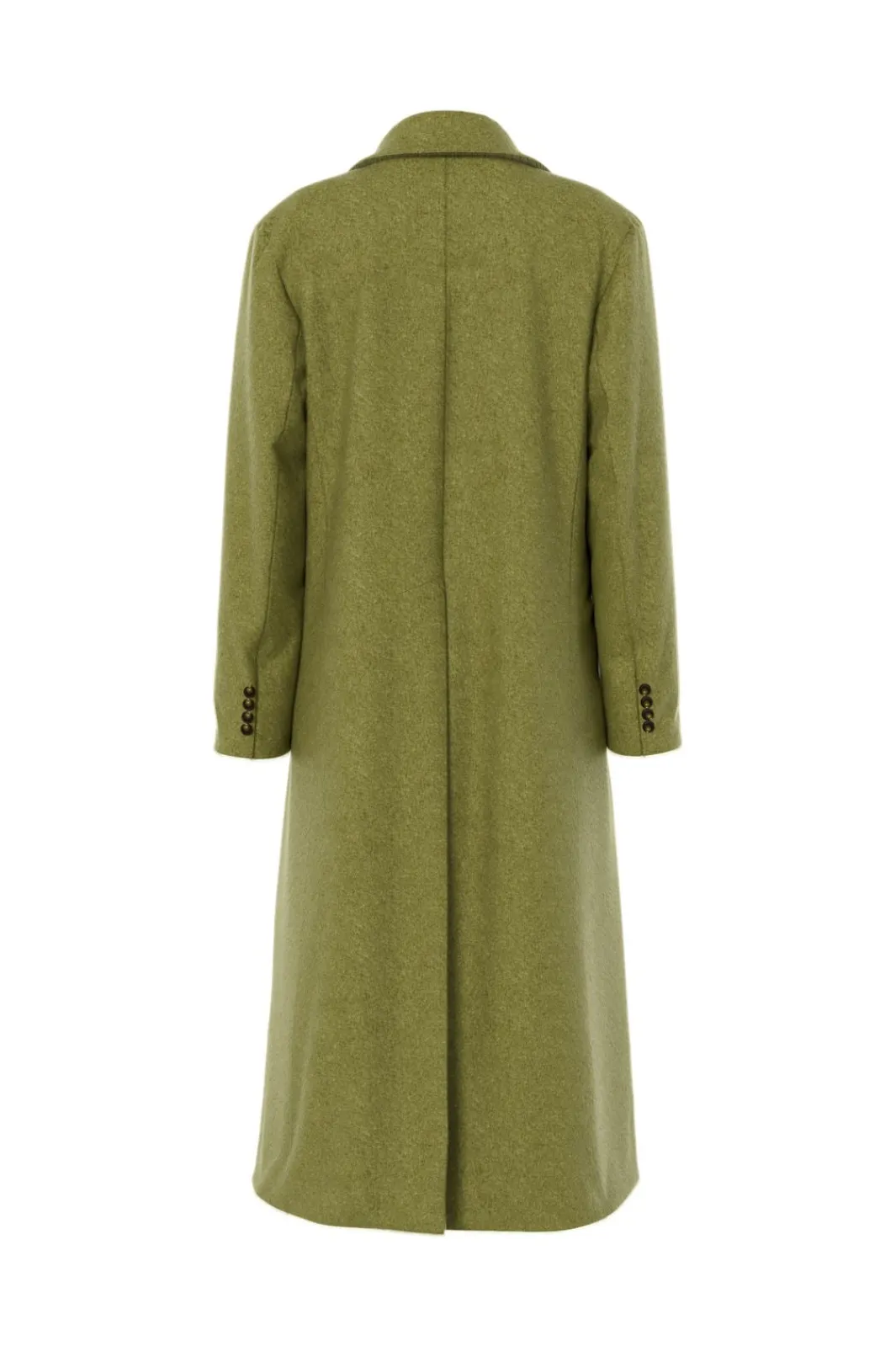 Best YAS royla Ls Wool Blend Long Coat 5099573 Cardamom Seed