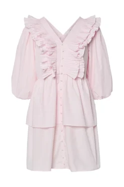 Clearance YAS runa 3/4 Ruffle Dress 4886898 Cherry Blossom