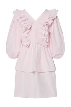 Clearance YAS runa 3/4 Ruffle Dress 4886898 Cherry Blossom