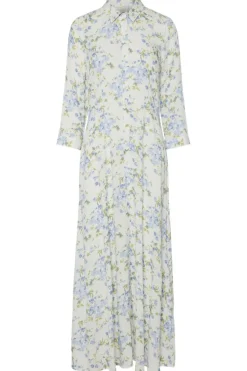 Clearance YAS savanna Long Shirt Dress 4745084 Star White Sumelli