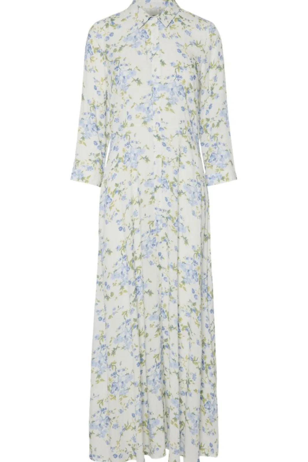 Clearance YAS savanna Long Shirt Dress 4745084 Star White Sumelli