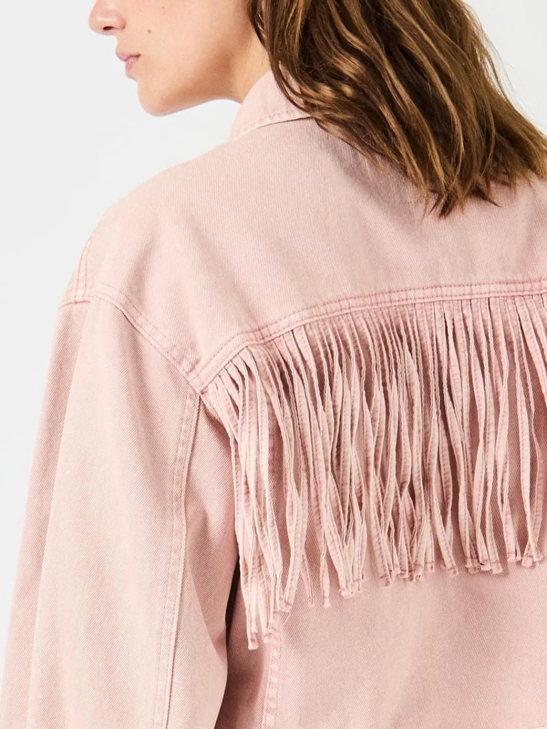 Best YAS sun Ls Crop Denim Jacket Fest 4753931 Zephyr