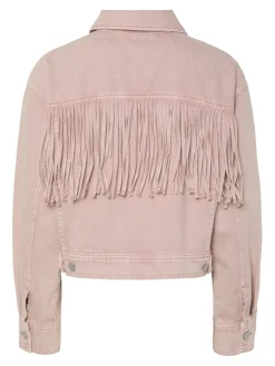 Best YAS sun Ls Crop Denim Jacket Fest 4753931 Zephyr