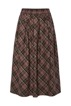 Online YAS turbo Midi Skirt 4859184 Port Royale Black