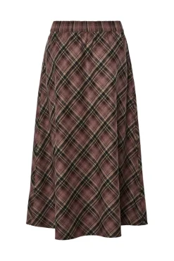 Online YAS turbo Midi Skirt 4859184 Port Royale Black