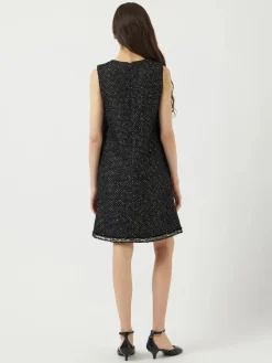 New YAS unida Sl Tweed Dress 4845986 Black