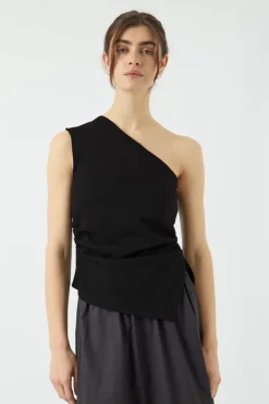 YAS venice One Shoulder Top 4763674 Black