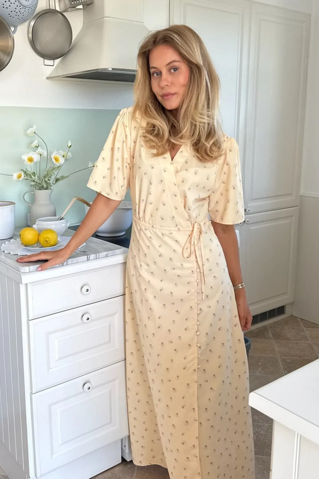 Discount BYIC Yrsaic Maxi Dress A23849 Yellow