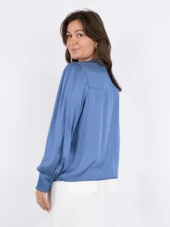Online Neo Noir Zola Blouse Blue