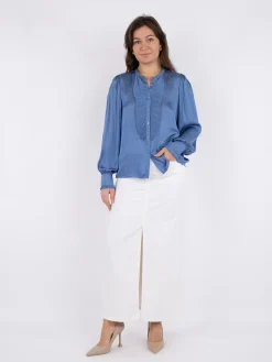 Online Neo Noir Zola Blouse Blue