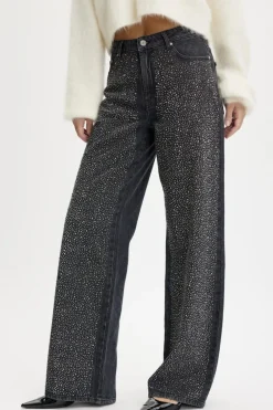 Discount Gestuz ZorahGZ MW jeans Dark grey washed